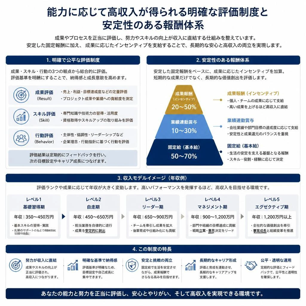 5. 評価制度と報酬体系
