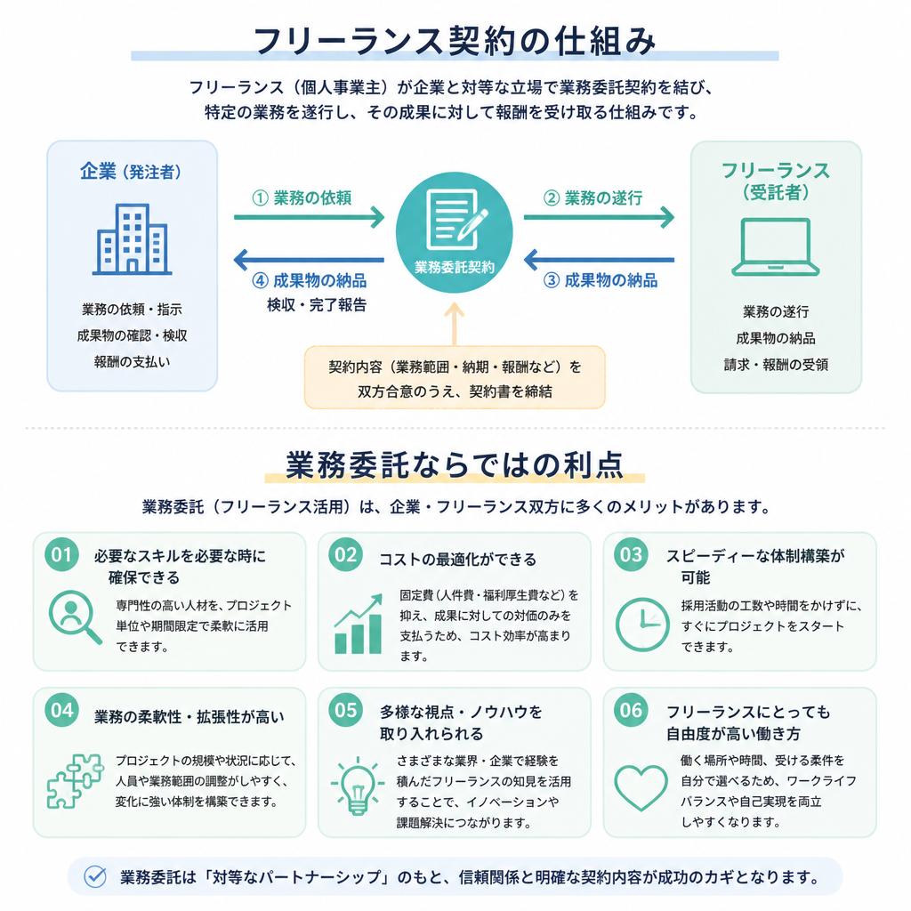 業務委託のメリット