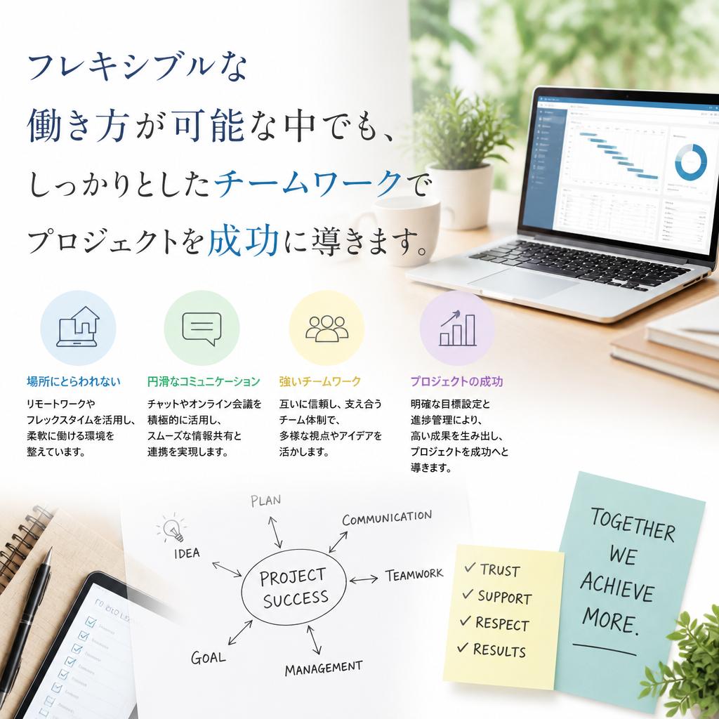 チームでの協力体制