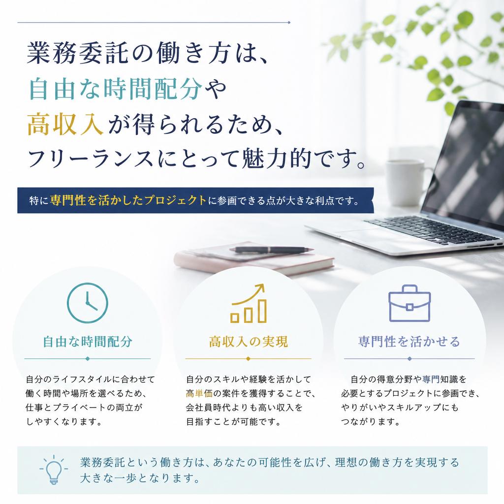 2. 業務委託のメリット
