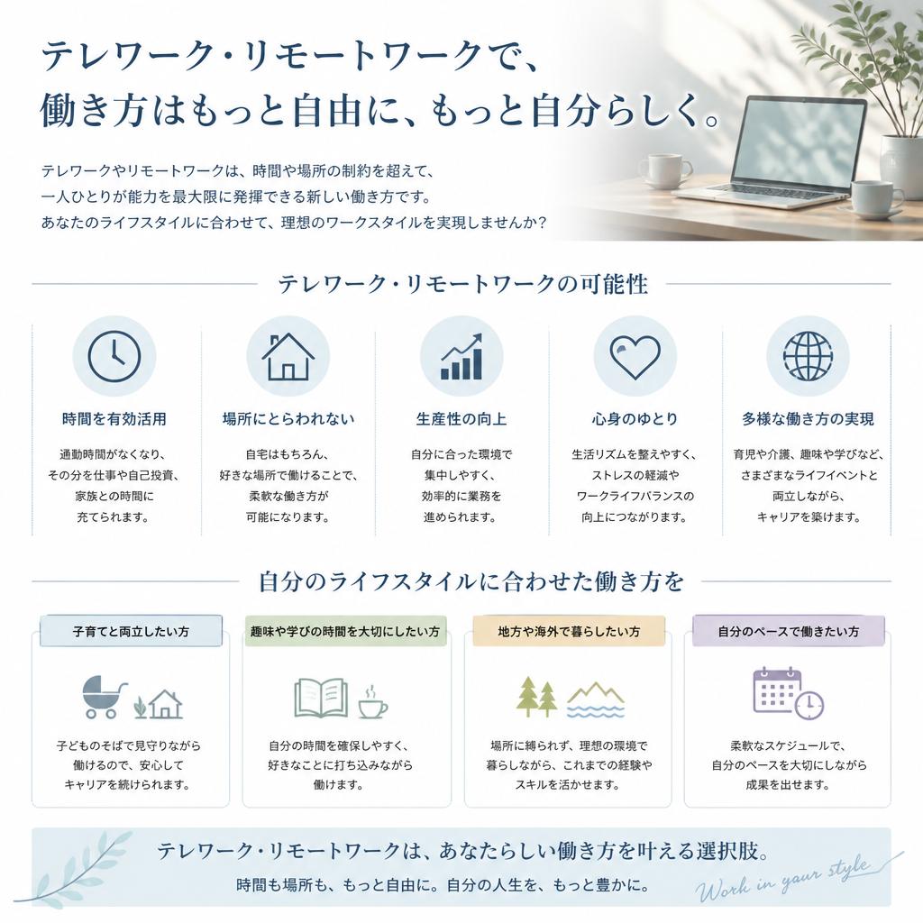 5. フレキシブルな働き方の実現