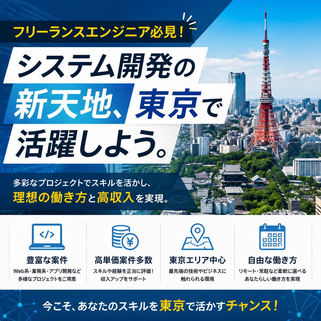 システムエンジニア必見！PHPのスキルを活かして東京で活躍しよう。クロノフリージア合同会社