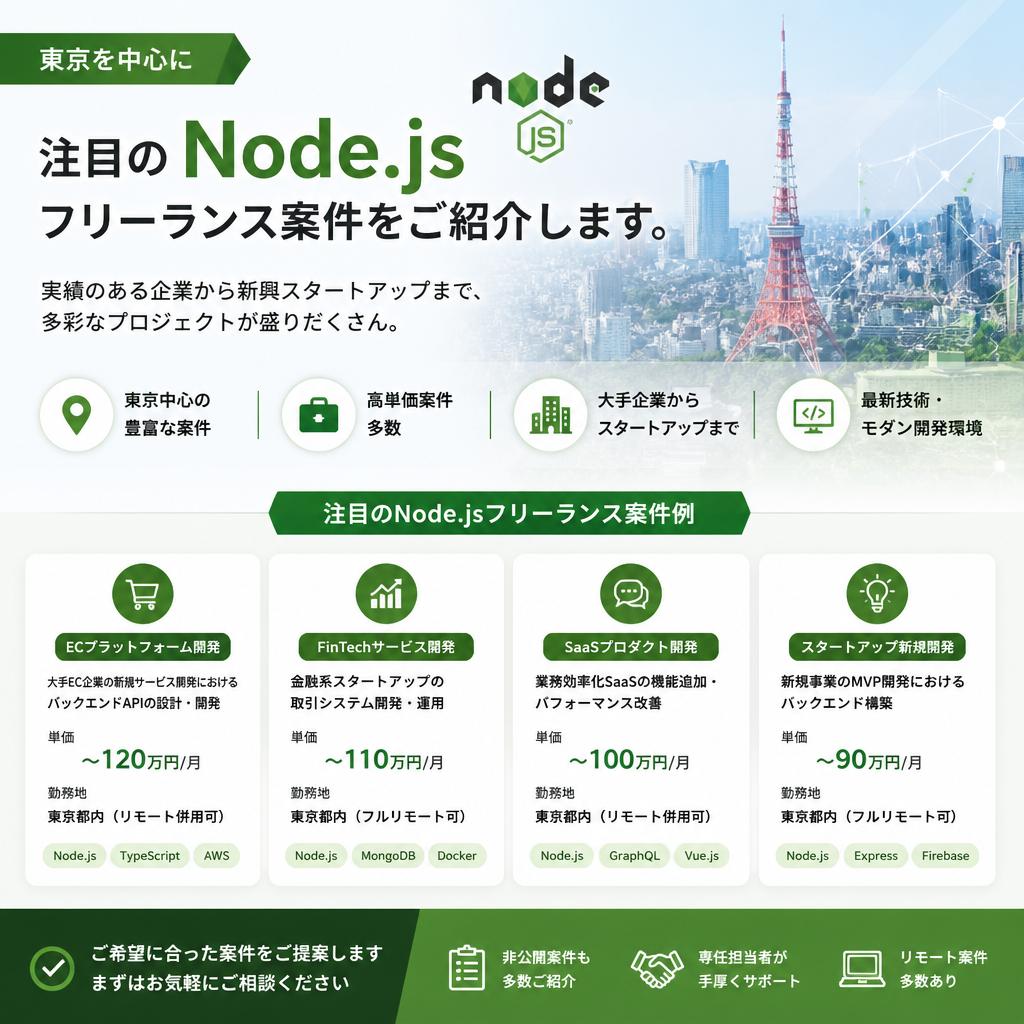 東京での案件紹介