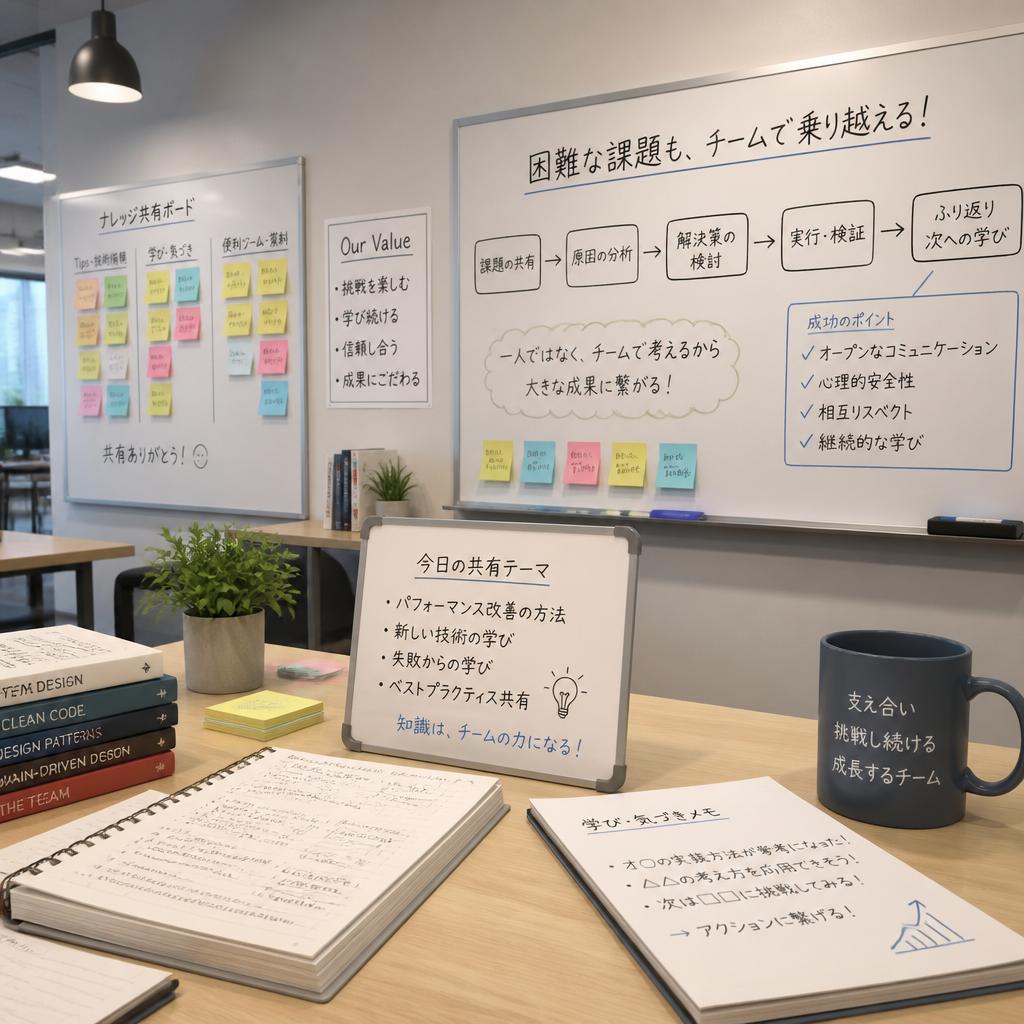 チームでの成長をサポート